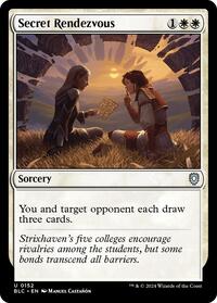 Secret Rendezvous (152) [Commander: Bloomburrow]