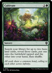 Cultivate (212) [Commander: Bloomburrow]