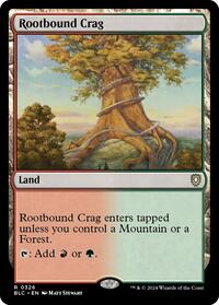 Rootbound Crag (326) [Commander: Bloomburrow]