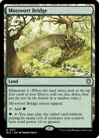 Mosswort Bridge (317) [Commander: Bloomburrow]