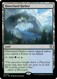 Hinterland Harbor (312) [Commander: Bloomburrow]