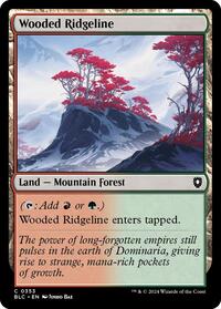 Wooded Ridgeline (353) [Commander: Bloomburrow]