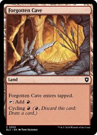 Forgotten Cave (305) [Commander: Bloomburrow]