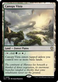 Canopy Vista (296) [Commander: Bloomburrow]