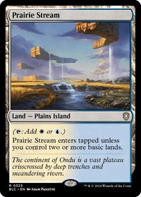 Prairie Stream (323) [Commander: Bloomburrow]