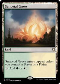 Sunpetal Grove (335) [Commander: Bloomburrow]