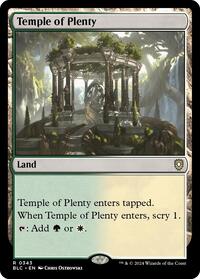 Temple of Plenty (343) [Commander: Bloomburrow]