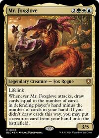 Mr. Foxglove (6) [Commander: Bloomburrow]