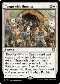 Tempt with Bunnies (13) [Commander: Bloomburrow]