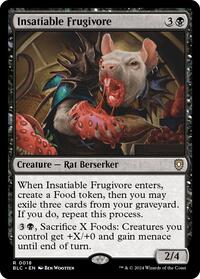 Insatiable Frugivore (18) [Commander: Bloomburrow]