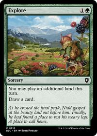Explore (216) [Commander: Bloomburrow]