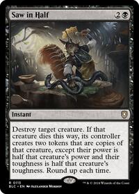 Saw in Half (113) [Commander: Bloomburrow]