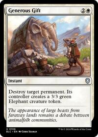 Generous Gift (106) [Commander: Bloomburrow]