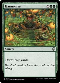 Harmonize (120) [Commander: Bloomburrow]