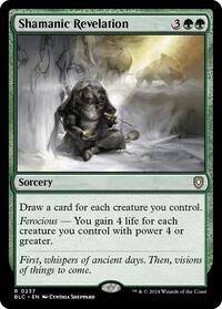 Shamanic Revelation (237) [Commander: Bloomburrow]