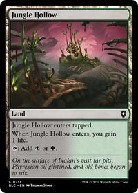 Jungle Hollow (313) [Commander: Bloomburrow]