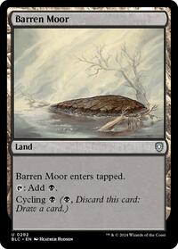 Barren Moor (292) [Commander: Bloomburrow]
