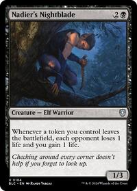 Nadier's Nightblade (184) [Commander: Bloomburrow]