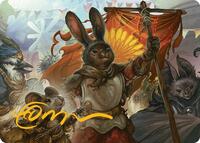 Valley Questcaller 2 Art Card (Gold-Stamped Signature) (37) [Art Series: Bloomburrow]