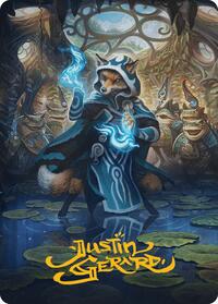 Jace, the Mind Sculptor Art Card (Gold-Stamped Signature) (49) [Art Series: Bloomburrow]