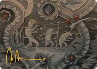 Season of Weaving Art Card (Gold-Stamped Signature) (12) [Art Series: Bloomburrow]