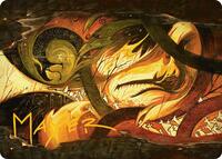 Season of Loss Art Card (Gold-Stamped Signature) (17) [Art Series: Bloomburrow]