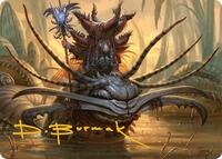 Wick's Patrol Art Card (Gold-Stamped Signature) (18) [Art Series: Bloomburrow]
