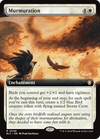 Murmuration (Extended Art) (46) [Commander: Bloomburrow]
