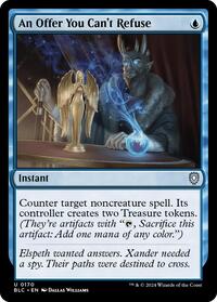 An Offer You Can't Refuse (170) [Commander: Bloomburrow]