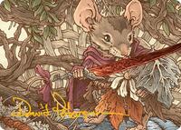 Mabel, Heir to Cragflame Art Card (Gold-Stamped Signature) (45) [Art Series: Bloomburrow]
