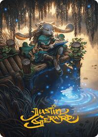 Tamiyo, Field Researcher Art Card (Gold-Stamped Signature) (54) [Art Series: Bloomburrow]