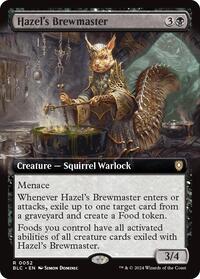 Hazel's Brewmaster (Extended Art) (52) [Commander: Bloomburrow]
