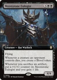 Moonstone Eulogist (Extended Art) (54) [Commander: Bloomburrow]
