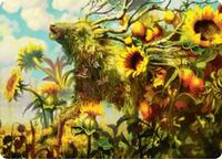 Beza, the Bounding Spring Art Card (1) [Art Series: Bloomburrow]