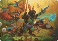 Valley Questcaller Art Card (4) [Art Series: Bloomburrow]