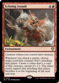 Echoing Assault (24) [Commander: Bloomburrow]