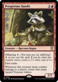 Prosperous Bandit (25) [Commander: Bloomburrow]