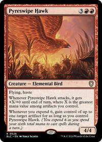 Pyreswipe Hawk (26) [Commander: Bloomburrow]