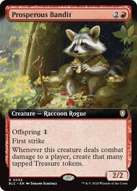 Prosperous Bandit (Extended Art) (59) [Commander: Bloomburrow]