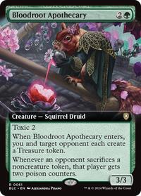 Bloodroot Apothecary (Extended Art) (61) [Commander: Bloomburrow]