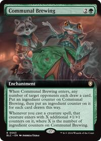 Communal Brewing (Extended Art) (63) [Commander: Bloomburrow]