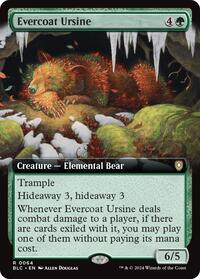 Evercoat Ursine (Extended Art) (64) [Commander: Bloomburrow]