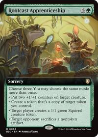 Rootcast Apprenticeship (Extended Art) (65) [Commander: Bloomburrow]