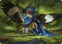 Mockingbird Art Card (9) [Art Series: Bloomburrow]
