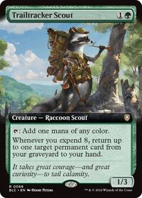Trailtracker Scout (Extended Art) (68) [Commander: Bloomburrow]