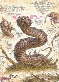 Rottenmouth Viper Art Card (36) [Art Series: Bloomburrow]