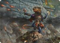 Agate Instigator Art Card (33) [Art Series: Bloomburrow]