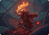 Emberheart Challenger Art Card (19) [Art Series: Bloomburrow]