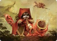 Raccoon Rallier Art Card (20) [Art Series: Bloomburrow]