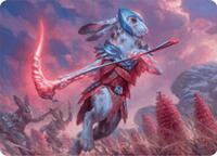 Baylen, the Haymaker Art Card (25) [Art Series: Bloomburrow]